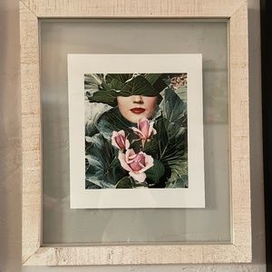 Framed Female Abstract Print